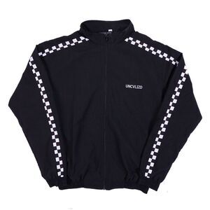 Racer Track Jacket- Black Size XXL